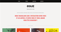 Desktop Screenshot of egue.fr