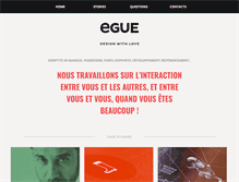 Tablet Screenshot of egue.fr